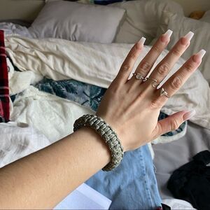 SOLD Paracord Rock Climbing Bracelet🍓